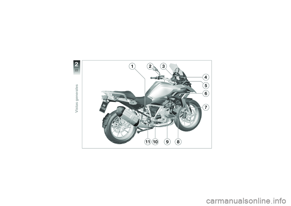 BMW MOTORRAD R 1250 GS 2019  Manual de instrucciones (in Spanish) �!
�9�9
�5�"����	��������	��� 