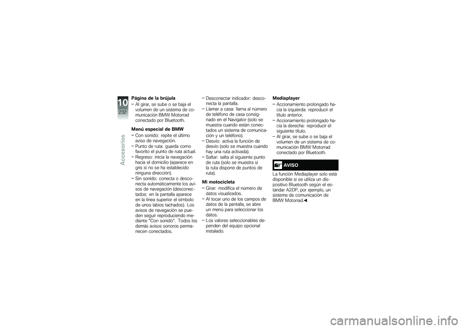 BMW MOTORRAD R 1250 GS 2019  Manual de instrucciones (in Spanish) �)�B����	 �� ��	 �4��D�&���	
�+� �\b��	��	�" �� ��
�� � �� ���(� ������
�
�� �� �
� ������
� �� ����
�
�������&� ��� �����	�	���������