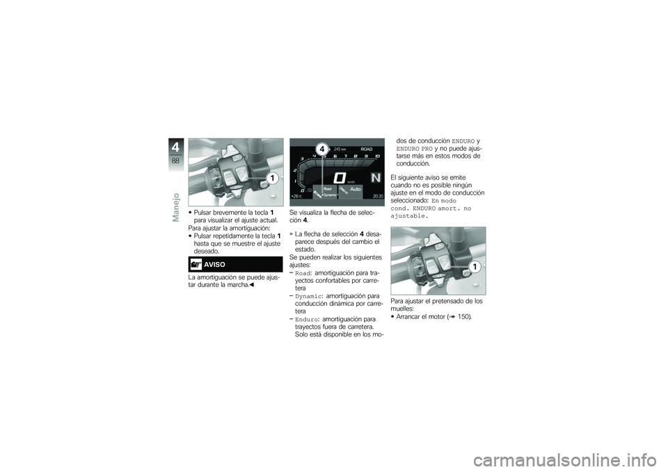 BMW MOTORRAD R 1250 GS 2019  Manual de instrucciones (in Spanish) ��
����	 ��	����
���� �� ���������	� ����
���� ��	 �� ��(�
��� ����
���
���	� ��(�
����	 �� ��
��	���\b�
����&��L
��
����	 �	������