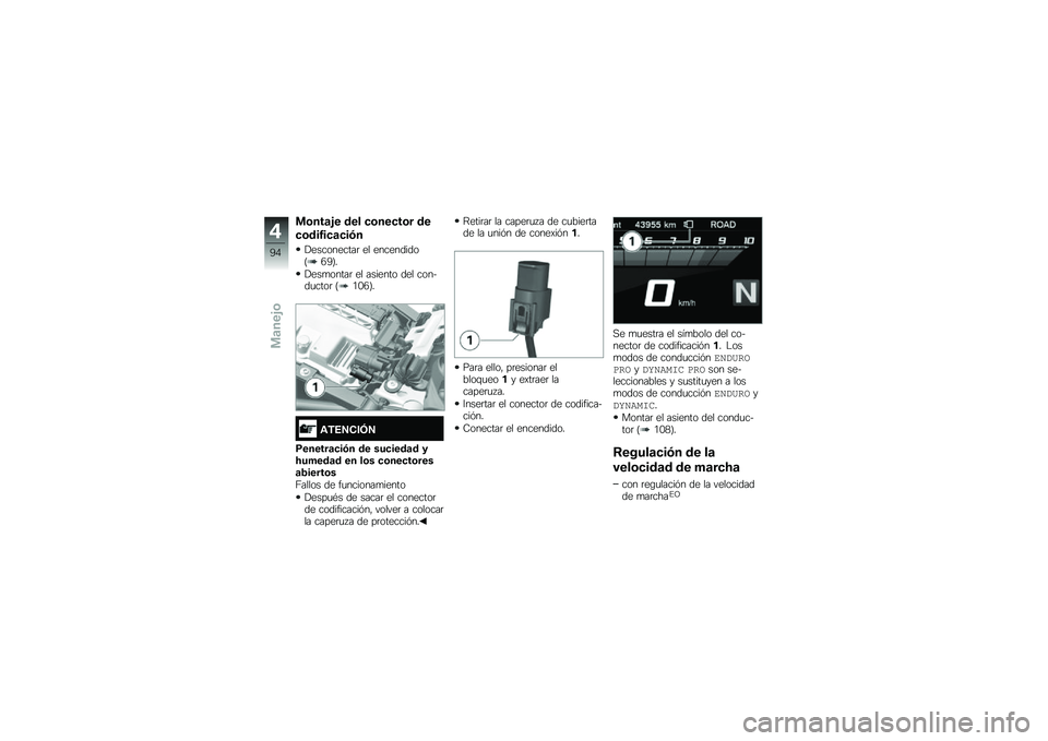 BMW MOTORRAD R 1250 GS 2019  Manual de instrucciones (in Spanish) �
�\b���	�&� ��� �
�\b���
��\b� ��
�
�\b���3��
�	�
��.�
�!����������	 �� ����������?�2�1�@�
�!���
�����	 �� ������� ��� ������
����	 �?�