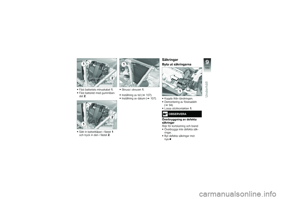 BMW MOTORRAD R 1250 GS 2019  Instruktionsbok (in Swedish) �2��
� �"�\b��������
 �����
��\b�"���!�
�2��
� �"�\b������� ���
 ������"�\b���
����
�@��� �� �"�\b��������%�\b� � ���
����!�\f�� ��� �� 