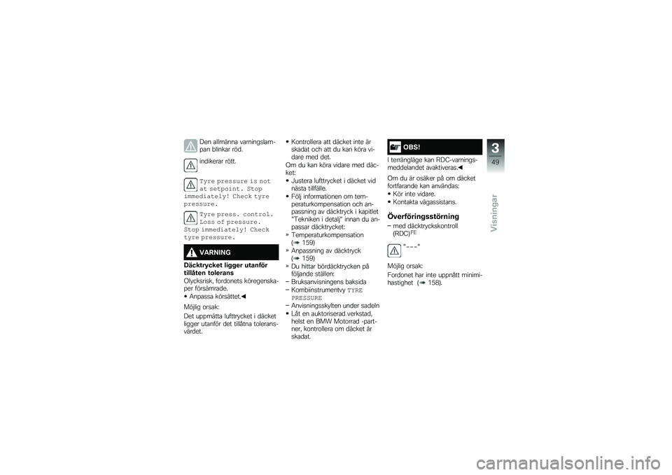 BMW MOTORRAD R 1250 GS 2019  Instruktionsbok (in Swedish) ��� �\b�������\b ��\b������
��\b���%�\b� �"�����\b� ���
�
���
�����\b� �����
�&��� ������!�� �� ��\f�
��
 ���
��\f���
� �$�
�\f������*�
