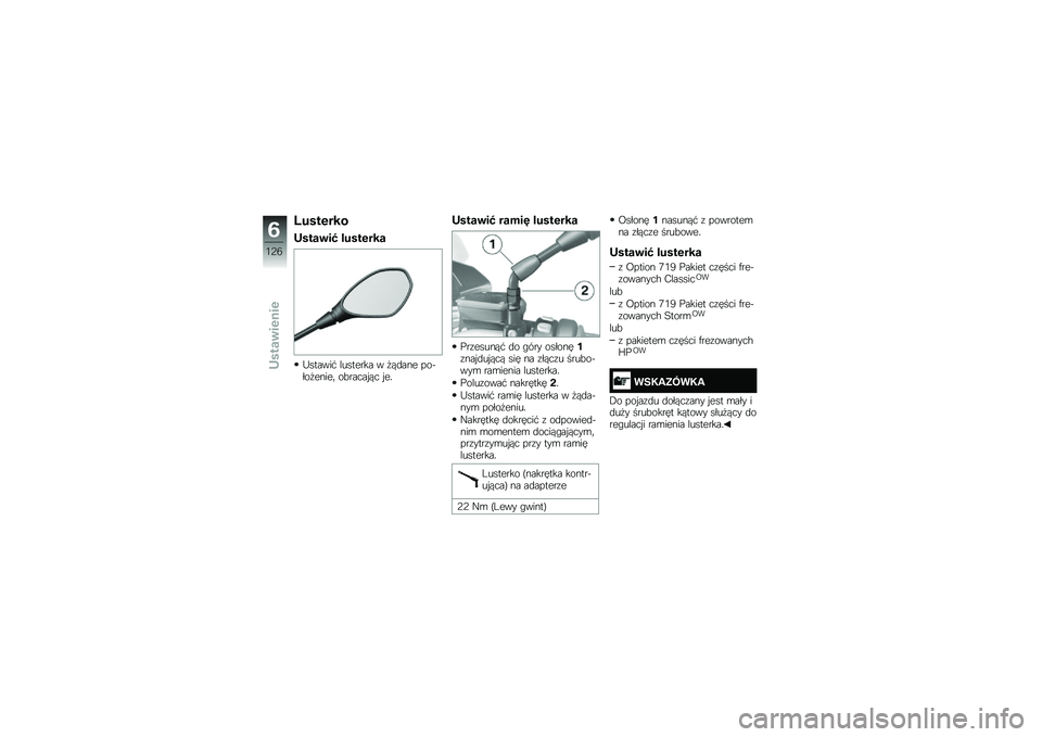 BMW MOTORRAD R 1250 GS 2019  Instrukcja obsługi (in Polish) �G����\f���
�,����\b��A �����\f���
�C������# �������� � �
��
��� ���&���
�����	 ��!����� �� � ��
�,����\b��A �����4 �����\f���
�%��\