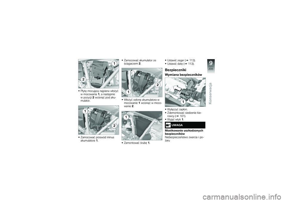 BMW MOTORRAD R 1250 GS 2019  Instrukcja obsługi (in Polish) �%���� �\b���� ��� ��� ����� ����
��#� �\b����������	 � ���������� ���\f��� ��"�������# ���
 ����&�\b�������
���\b������# ���\