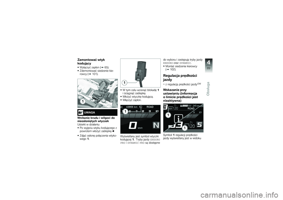 BMW MOTORRAD R 1250 GS 2019  Instrukcja obsługi (in Polish) �6����
���\b��A �\b���
���#���7��
������\f��# �\f����� �D�3�<�F�
��
��\b�������# ����
�\f���� ����&����� �D�0�/�0�F�
�,��3�>�3
��
����
��\f ��