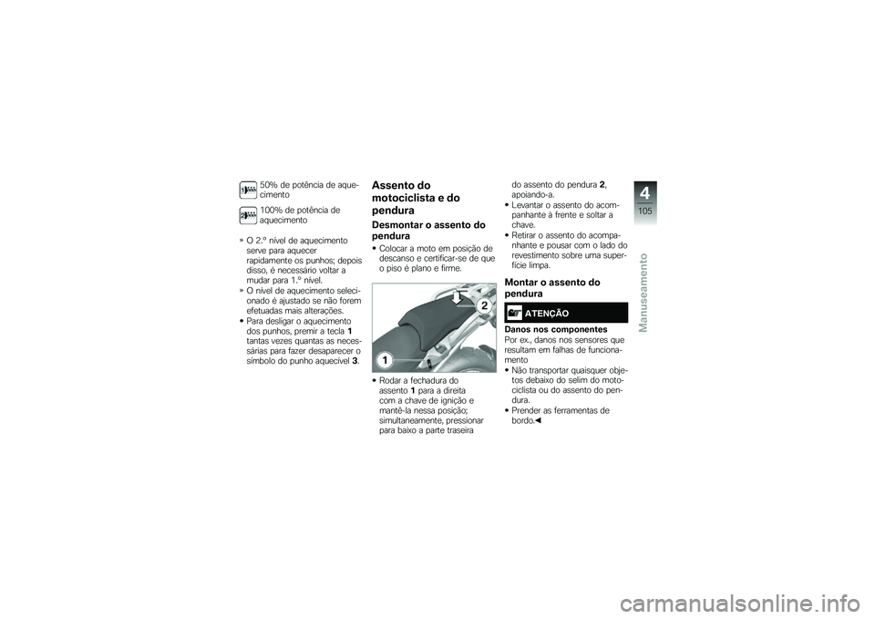 BMW MOTORRAD R 1250 GS 2019  Manual do condutor (in Portuguese) �=�3�f ��
 �
���<���� ��
 �� ��
�����
���
�4�3�3�f ��
 �
���<���� ��
�� ��
����
���
�/ �>��g ����
� ��
 �� ��
����
����\b�
���
 �
��� �� ��
��
�