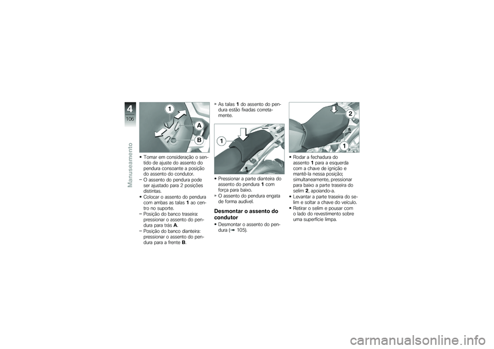 BMW MOTORRAD R 1250 GS 2019  Manual do condutor (in Portuguese) �D���� �
� ����\b���
���!�(� � �\b�
������ ��
 ��2��\b��
 �� ��\b�\b�
��� ���
�
����� ����\b�����
 � �
��\b��!�(��� ��\b�\b�
��� �� ������