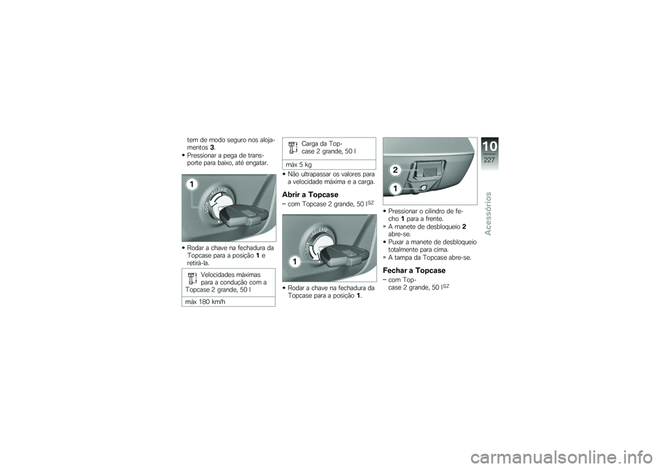 BMW MOTORRAD R 1250 GS 2019  Manual do condutor (in Portuguese) ��
� ��
 ���� �\b�
���� ���\b ����2����
����\b�+�
�%��
�\b�\b����� � �
�
�� ��
 �����\b��
����
 �
��� ����@�� ���* �
�������
�E���� � ��
