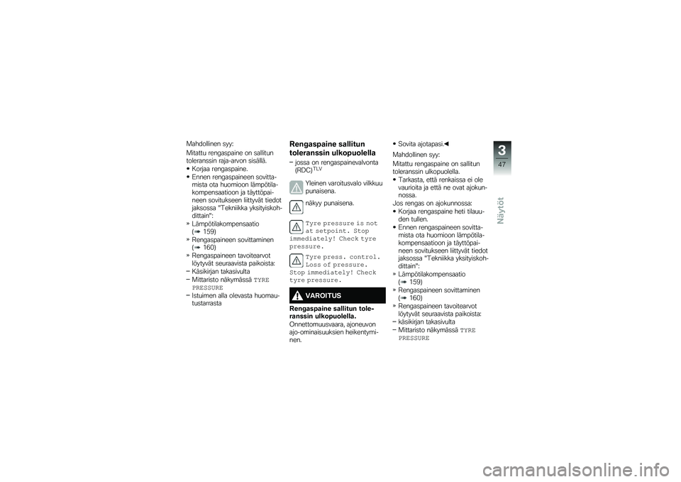 BMW MOTORRAD R 1250 GS 2019  Käsikirja (in Finnish) �
���������� �	���D
�
������
 ����A��	����� �� �	������
���������	�	�� ���������� �	��	�����
� ����� ����A��	������
�?����