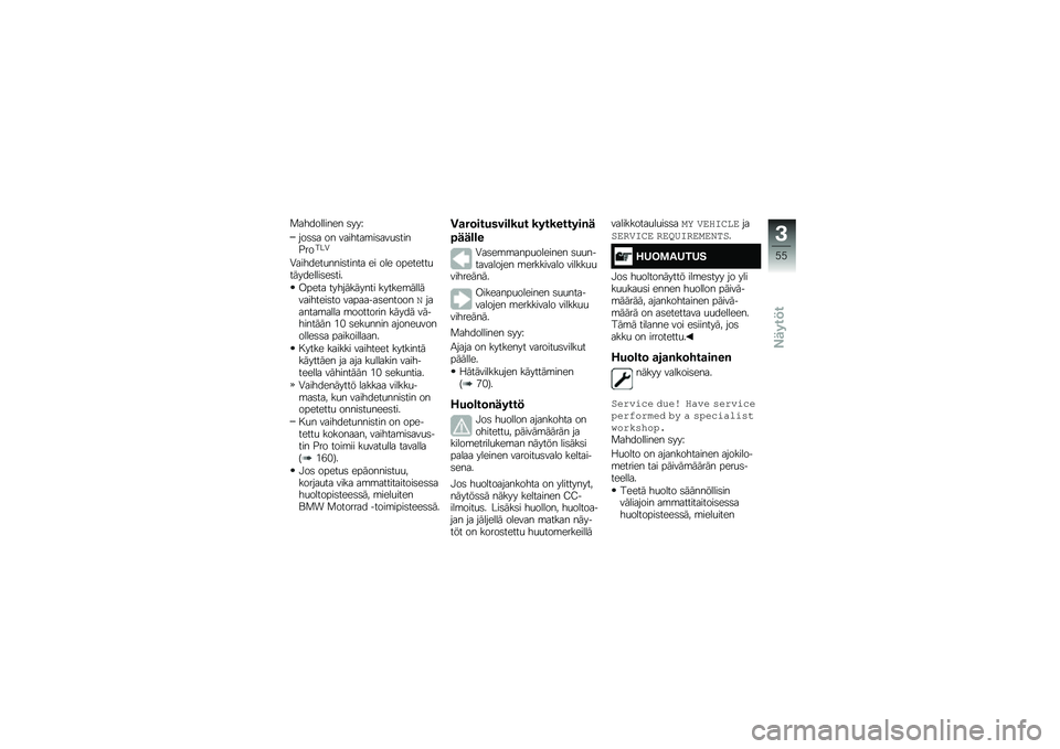 BMW MOTORRAD R 1250 GS 2019  Käsikirja (in Finnish) �
���������� �	���D
���	�	� �� �������\b��	���
�	����$�����-
�-�������
����	����� �� ��� ��������
���������	��	���
����� ��