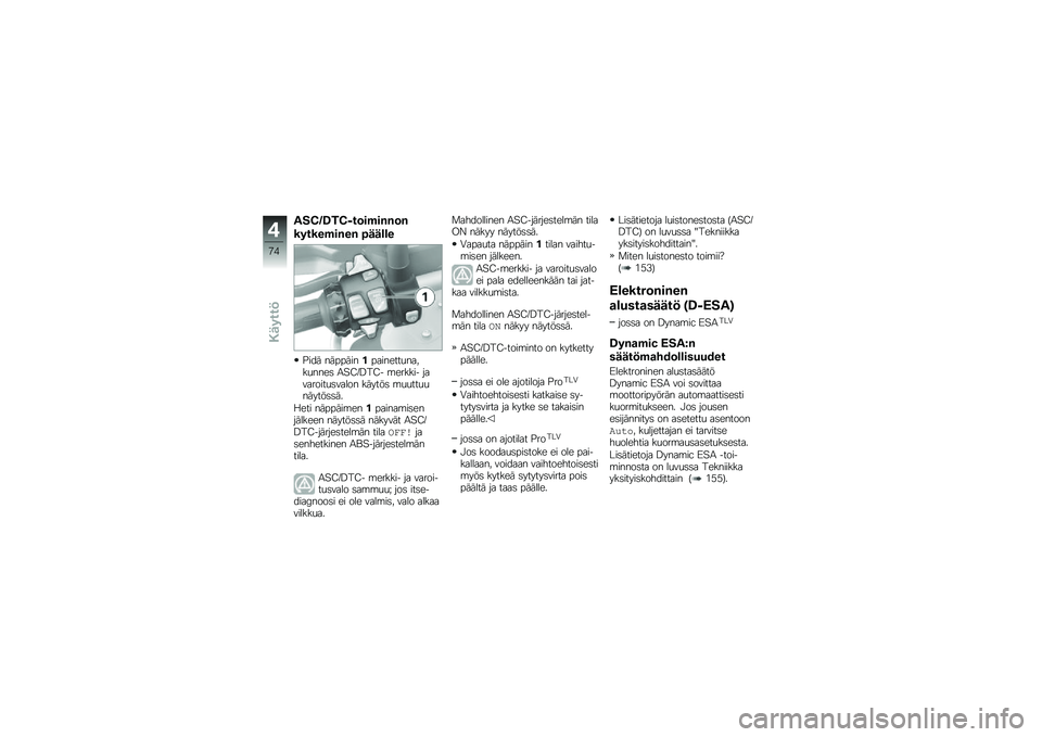 BMW MOTORRAD R 1250 GS 2019  Käsikirja (in Finnish) ���@�;�D��@�%��	��)��&�&�	�&
������)��&��& �7���\b�\b�
�$��� ����������������
�����
����	 �.�"�<�=�>��<� �\b������ ���������
�	����� ���