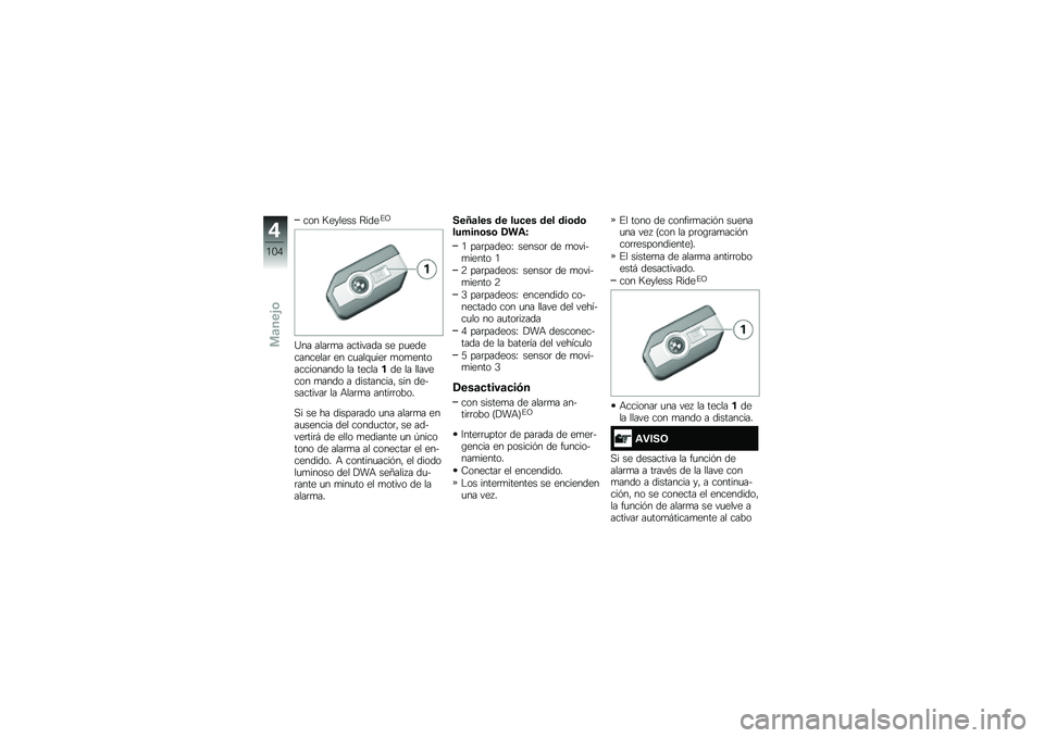 BMW MOTORRAD R 1250 GS 2018  Manual de instrucciones (in Spanish) ��� �>������ �=����%�B
�J�� ����	�
� �������� �� ��
�����������	 �� ��
���\f�
���	 �
��
�������������� �� �������� �� �����