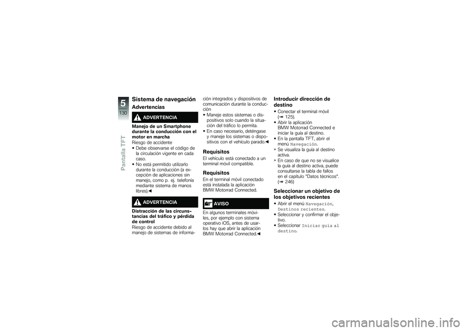 BMW MOTORRAD R 1250 GS 2018  Manual de instrucciones (in Spanish) �������	 �� ��	����	�
��-�
�\f��������
��	�
�\f�1�"�6�:�*�6�7�,��\f
�
�	���&�\b �� �� ���	���>�A�\b������	��� ��	 �
�\b����
�
��-� �
�\b� ����\b��\