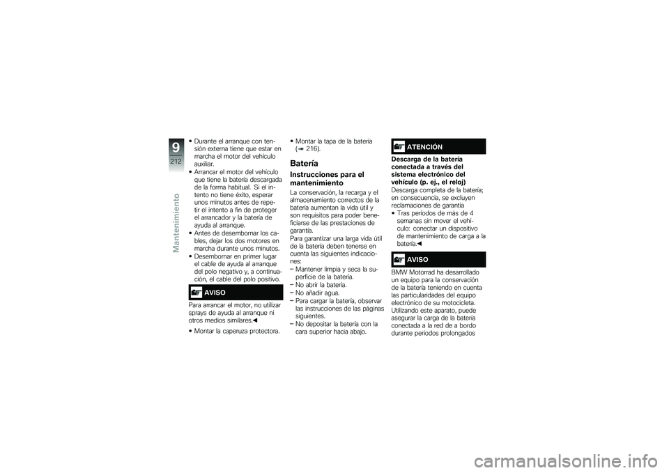 BMW MOTORRAD R 1250 GS 2018  Manual de instrucciones (in Spanish) �!�
�	���� �� ��	�	���\f�
� ��� �������&� ��)���	�� ����� �\f�
� �����	 ���
��	��� �� �
����	 ��� ������
����
�)�����	�
�+�	�	�����	 �
