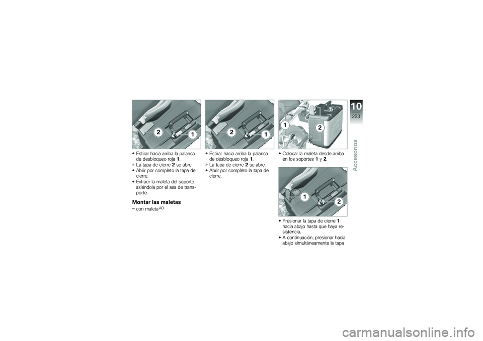 BMW MOTORRAD R 1250 GS 2018  Manual de instrucciones (in Spanish) �%����	��	 ����� ��	�	��� �� ��������� �������\f�
�� �	��(���
�$� ���� �� ����	�	��!�� ���	��
�+��	��	 ���	 ���
����� �� ���� ��