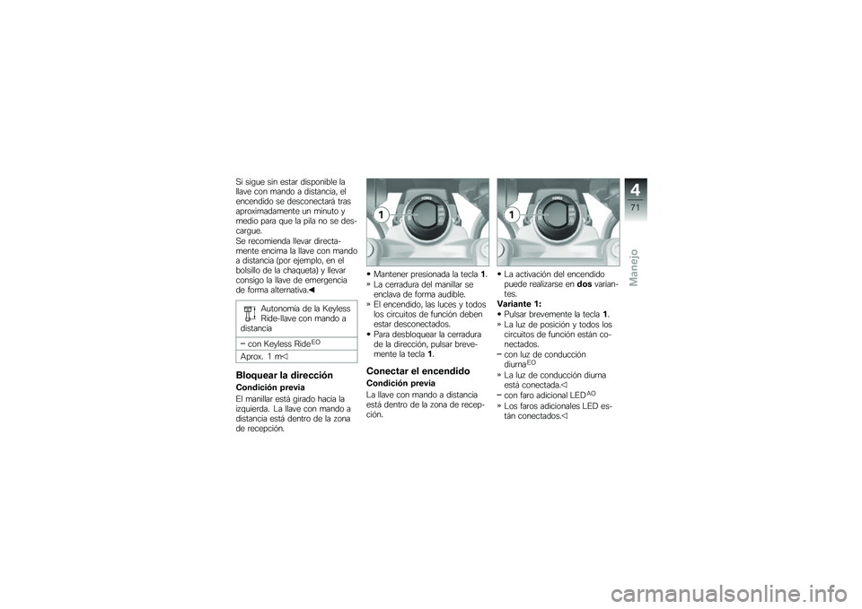 BMW MOTORRAD R 1250 GS 2018  Manual de instrucciones (in Spanish) �,� ���\b�
� ��� �����	 ���������� ������� ��� �
���� � ����������" ����������� �� �����������	�# ��	�����	��)��
����
��