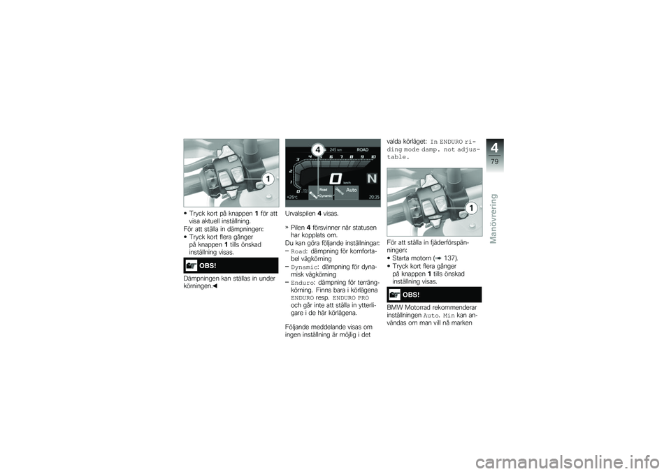 BMW MOTORRAD R 1250 GS 2018  Instruktionsbok (in Swedish) �5�� �� ��\f�� �%� ���\b�%�%���!��� �\b�����
�\b �\b������ ���
���������
�2�� �\b�� �
�����\b �� �
���%�������H
�5�� �� ��\f�� �����\b �