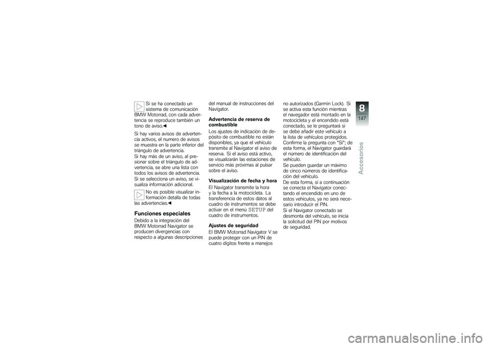 BMW MOTORRAD R 1200 GS ADVENTURE 2014  Manual de instrucciones (in Spanish) �,� �� �� ��������� �
�������
� �� ���
�
�������&���� �����	�	���" ��� ���� �����	������� �� �	���	���
�� ���
���*� �
�����