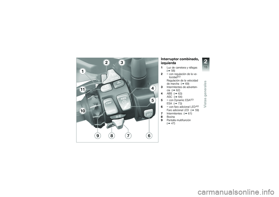 BMW MOTORRAD R 1200 GS ADVENTURE 2014  Manual de instrucciones (in Spanish) ��������6��\b� �
�\b��2���	��\b�8
��3�5������	
��$�
�  �� ���	�	����	� � �	�#���\b���C�2�1�D
�!��� �	��\b�
�����&� �� �� �����������%�B
�;��\b�