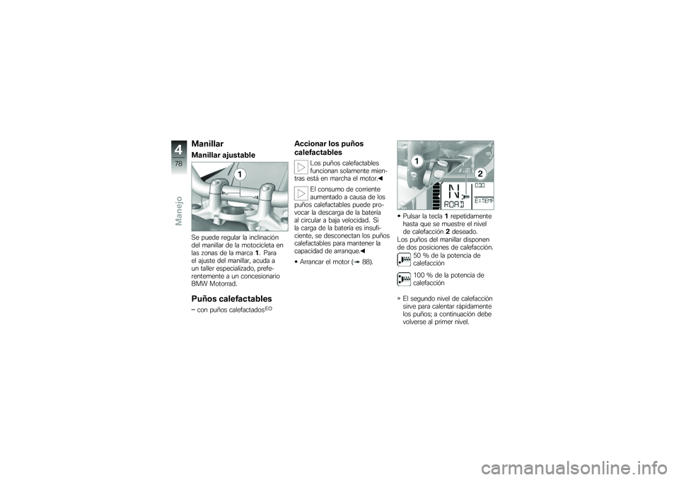 BMW MOTORRAD R 1200 GS ADVENTURE 2014  Manual de instrucciones (in Spanish) �
�	�����	�
�
�	�����	� �	�&����	�2��
�,� ��
��� �	��\b�
���	 �� ����������&���� �
�������	 �� �� �
���������� ����� � ���� �� ��