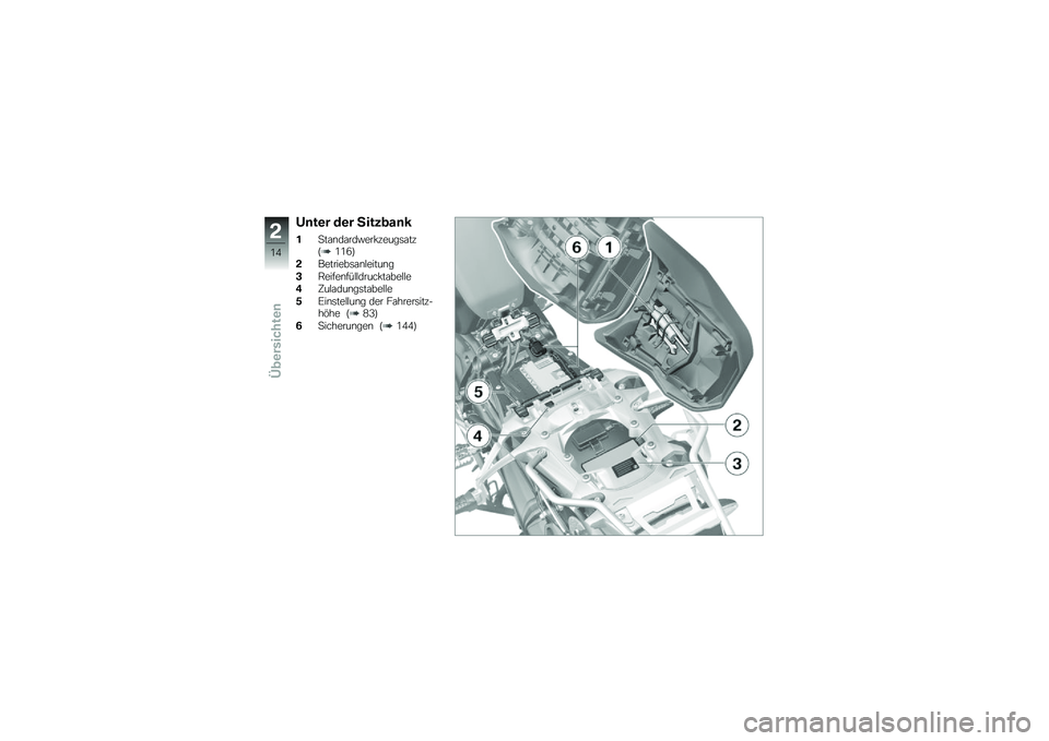 BMW MOTORRAD R 1200 GS ADVENTURE 2015  Betriebsanleitung (in German) �#�	��\b� ��\b� �3����
��	�
��
��\f�\b��\f���"���!�����	�\f���F�/�/�3�G
�!��������	�\f�\b�$�����\b�
�&�,�����\b���$�$�����!��\f���$�$�
��A��$�\f���\