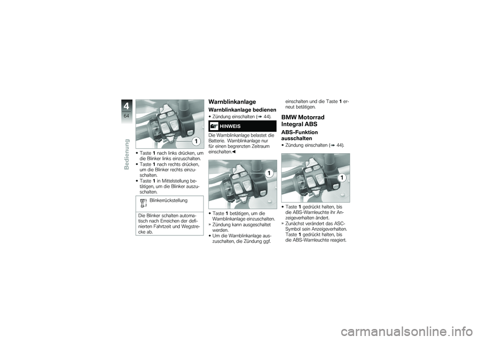BMW MOTORRAD R 1200 GS ADVENTURE 2015  Betriebsanleitung (in German) �-�\f�	����\b�\f�� �$��\b�!�	 �����!��\b�
 ����� ��$��\b�!�� �$��\b�!�	 ���\b���	���\f�$���\b�
�-�\f�	����\b�\f�� ������	 �����!��\b�
�� ��� ��$��\b