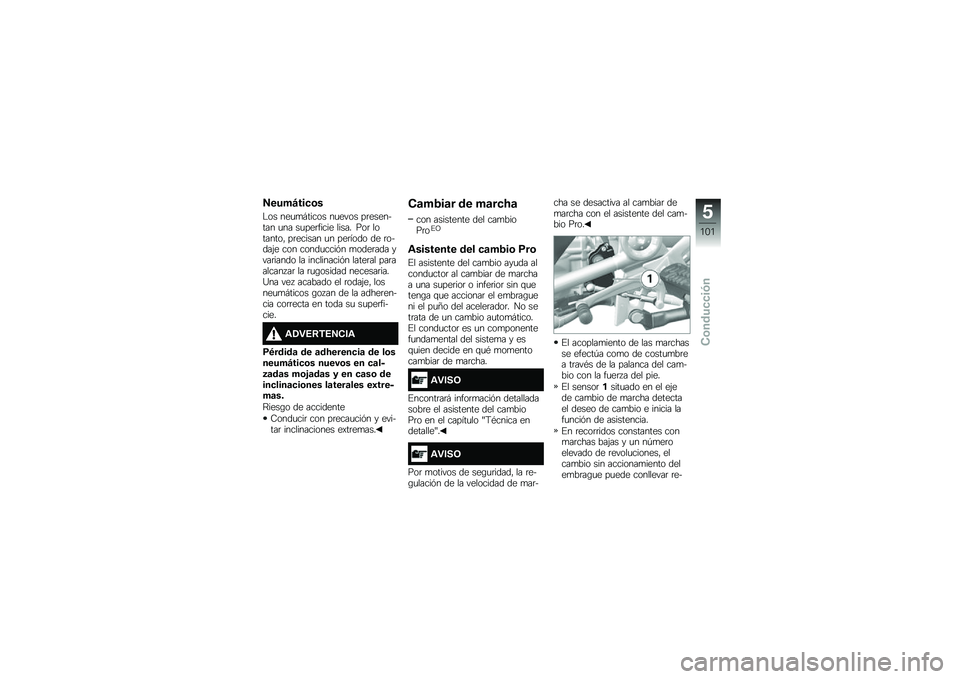 BMW MOTORRAD R 1200 GS ADVENTURE 2015  Manual de instrucciones (in Spanish) �5����A���
�\b�
�$�� ���
�
�#����� ��
���� ��	�������� �
�� ��
���	����� ����� ���	 ��������" ��	������ �
� ���	���� �� �	�����