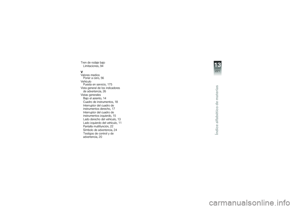 BMW MOTORRAD R 1200 GS ADVENTURE 2015  Manual de instrucciones (in Spanish) �8�	�� �� �	����(� ���(��$��
����������" �<�/
�"�4����	�� �
����������	 � ���	��" �2�3
�4�����
����
���� �� ���	������" �.�5�2
�4���� �\b