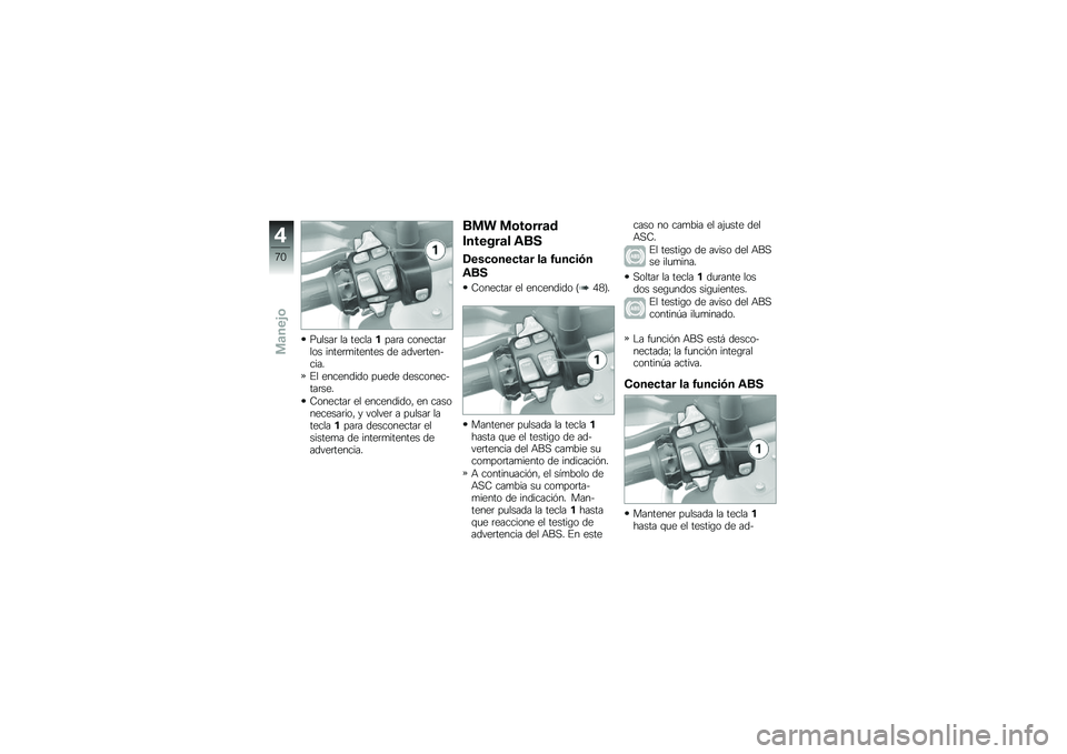 BMW MOTORRAD R 1200 GS ADVENTURE 2015  Manual de instrucciones (in Spanish) ��
����	 �� ���������	� ��������	��� �����	�
������� �� �����	��������
�%� ��������� ��
��� ������������	���
�7������
