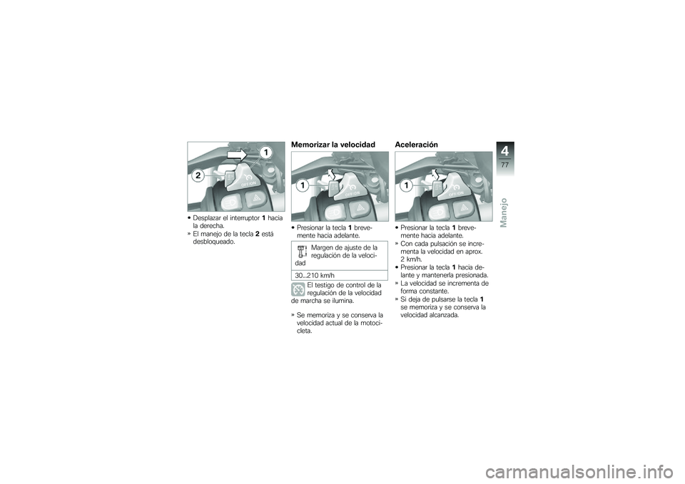 BMW MOTORRAD R 1200 GS ADVENTURE 2015  Manual de instrucciones (in Spanish) �!������ ��	 �� �����	�	�
����	�������� ���	�����
�%� �
����(� �� �� ������!����#�������\f�
�����
�
���\b���3�	� ��	 ����\b�
���	�