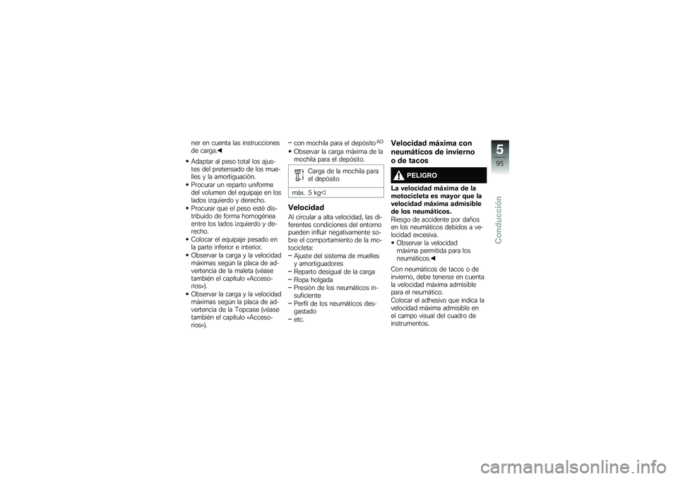 BMW MOTORRAD R 1200 GS ADVENTURE 2015  Manual de instrucciones (in Spanish) ���	 �� ��
���� ��� �����	�
��������� ���	�\b��
�+������	 �� ���� ����� ��� ��(�
����� ��� ��	�������� �� ��� �
�
������ �