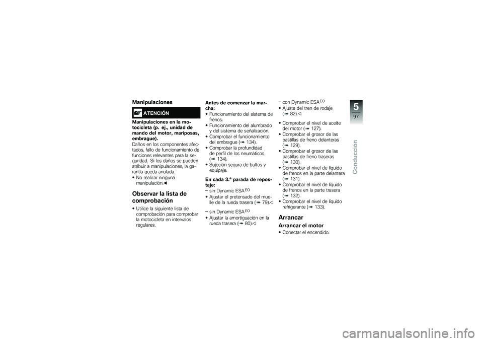 BMW MOTORRAD R 1200 GS ADVENTURE 2015  Manual de instrucciones (in Spanish) �
�	���=���	�
��\b���
�\f�*�4�5���6�5
�
�	���=���	�
��\b��� �� ��	 ��\b���\b�
��
����	 �I�=� ��&��? �����	� ����	���\b ��� ��\b��\b��? ��	���=�\b��	�