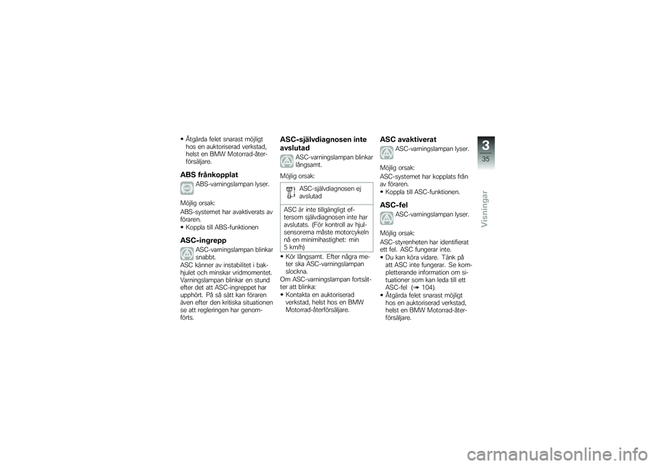 BMW MOTORRAD R 1200 GS ADVENTURE 2015  Instruktionsbok (in Swedish) �F�����
�\b ����� �
��\b��\b�
� ���$������\f�
 �� �\b����\f���
���\b�
 �����
��\b�
�!����
� �� ��� ��\f��\f���\b�
����������
���$�\b���
�"�
