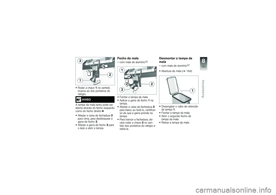 BMW MOTORRAD R 1200 GS ADVENTURE 2015  Manual do condutor (in Portuguese) �D���� � �����
�%�� �\b�
���������
��\b� �� ���\b �
����
����\b ����
��.����
�3�)�#��;
�+ ����
� �� ���� ����� �
���
 �\b�
����
��� ���