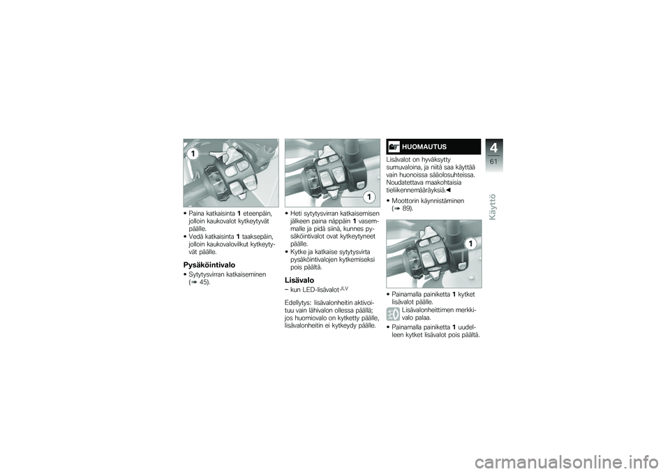 BMW MOTORRAD R 1200 GS ADVENTURE 2015  Käsikirja (in Finnish) �$���� �������	���������������������� ���
������� ������������������
�0��� �������	����������	������������� �
