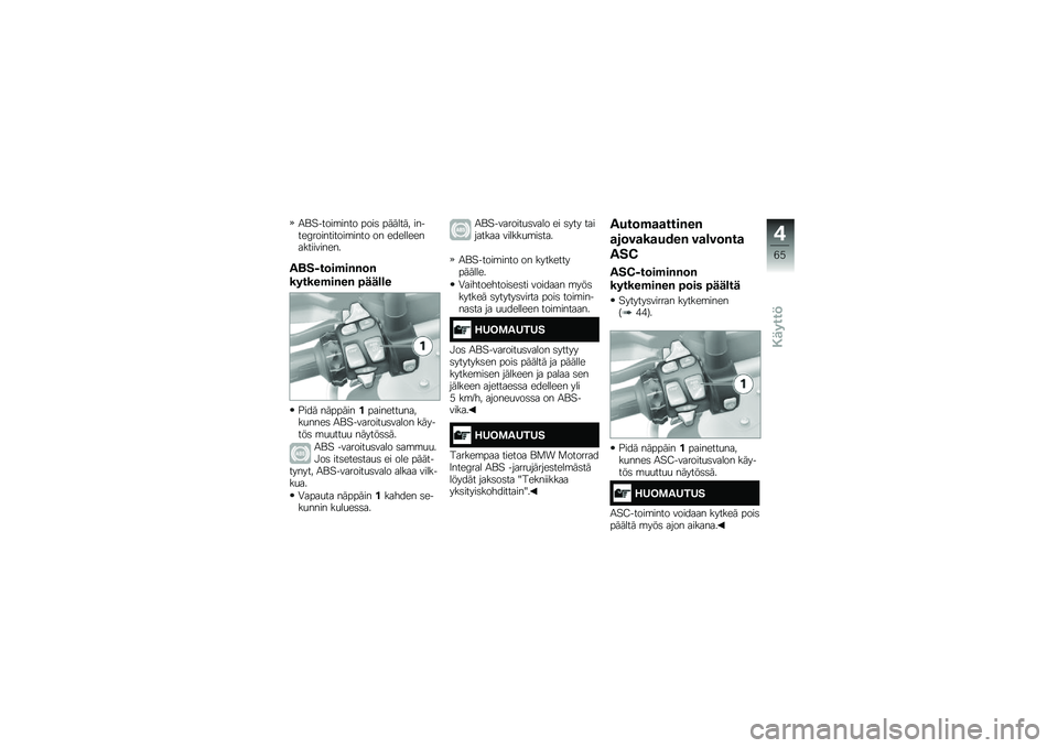 BMW MOTORRAD R 1200 GS ADVENTURE 2015  Käsikirja (in Finnish) �1�\f�"�����\b���� ����	 ������� ������:����������\b���� �� �������������������
����(��	��$��%�%�	�%
������$��%��% �6���\b�\b�

