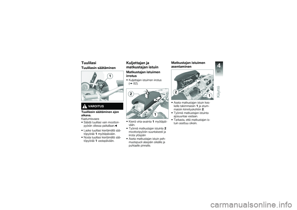 BMW MOTORRAD R 1200 GS ADVENTURE 2015  Käsikirja (in Finnish) ����\b��\b�
��
����\b��\b�
���% ������$��%��%
�1��2�3�4��5�
����\b��\b�
���% ������$��%��% �
��	�%�
���
�%�
�
� ����
�\b��	�����
�"���� ��
�
���