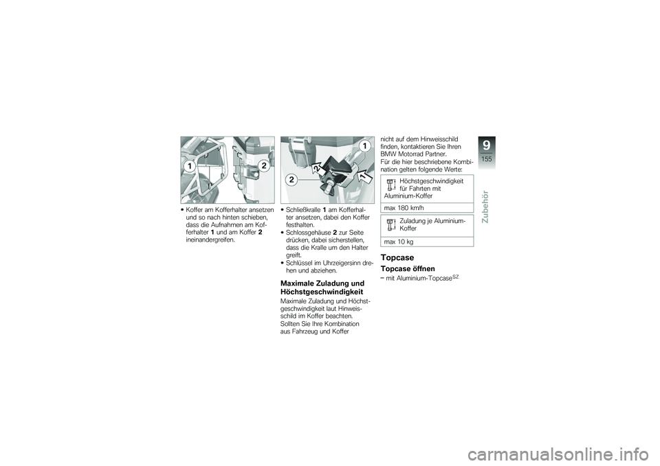 BMW MOTORRAD R 1200 GS ADVENTURE 2016  Betriebsanleitung (in German) ������ �\f� ��������\f�$��� �\f�\b�	�����\b��\b� �	� �\b�\f�� ���\b���\b �	�������\b�
��\f�	�	 ��� �9���\b�\f����\b �\f� ���������\f�$������\