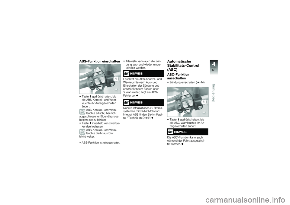 BMW MOTORRAD R 1200 GS ADVENTURE 2016  Betriebsanleitung (in German) ���4�5�+��	�����	 �\b��	�������\b�	
�,�\f�	����������!� ��\f�$���\b�
 ���	��� �9��
����\b����$�$� ��\b� ��\f��\b��$������ ��� �9�\b��������