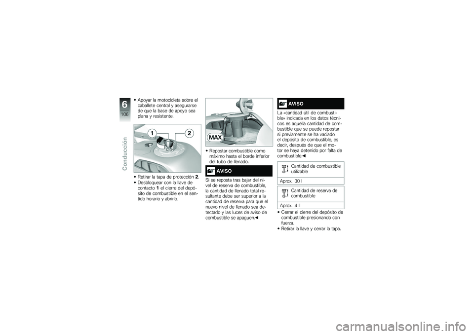 BMW MOTORRAD R 1200 GS ADVENTURE 2016  Manual de instrucciones (in Spanish) �+�����	 �� �
���������� ����	� ����������� �����	�� � ����\b�
�	��	���� �\f�
� �� ���� �� ����� �������� � �	����������
