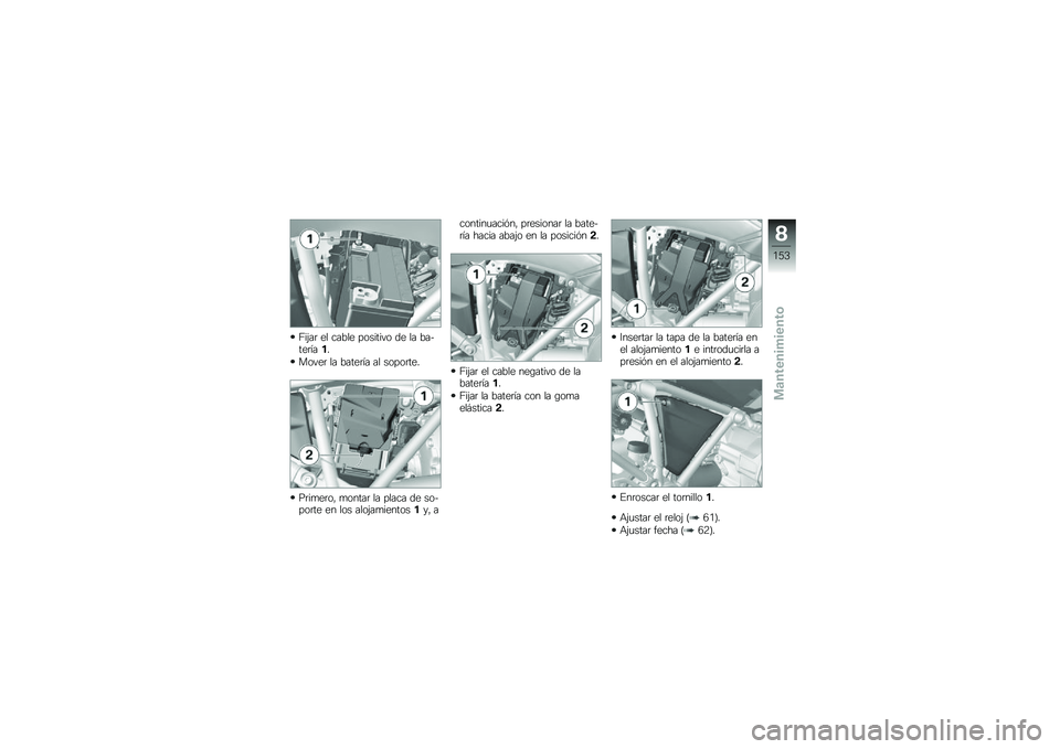 BMW MOTORRAD R 1200 GS ADVENTURE 2016  Manual de instrucciones (in Spanish) �B��(��	 �� ����� �������� �� �� ������	����
�����	 �� �����	�� �� �����	���
��	��
��	��" �
�����	 �� ����� �� ������	�� ��
