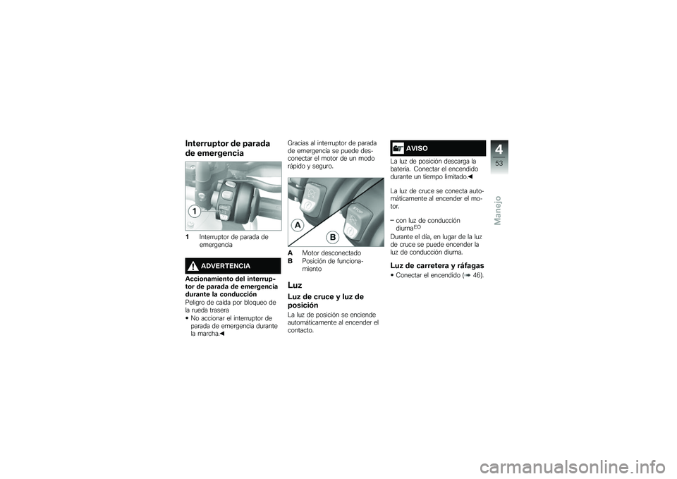BMW MOTORRAD R 1200 GS ADVENTURE 2016  Manual de instrucciones (in Spanish) ��������=��\b� �� �=�	��	��	
�� ��������
��	
��7����	�	�
����	 �� ���	��� ����
��	�\b�����
�\f�/�"�4�8�,�4�5�)��\f
�\f�
�
��\b��	������\b ��� �