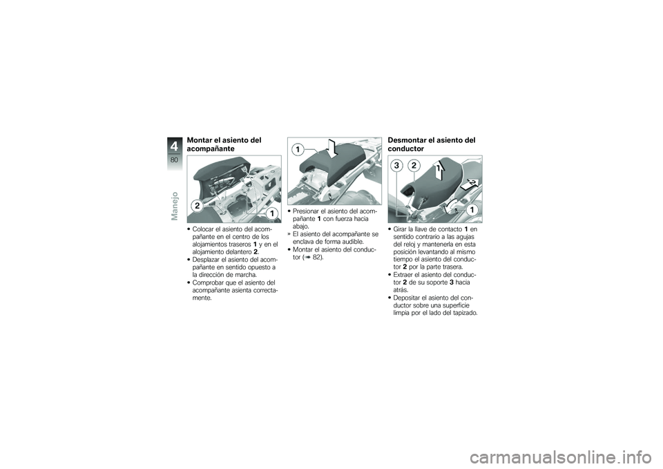 BMW MOTORRAD R 1200 GS ADVENTURE 2016  Manual de instrucciones (in Spanish) �
�\b���	� �� �	������\b ���
�	�
�\b��=�	�C�	���
�8������	 �� ������� ��� ����
����?���� �� �� �����	� �� �������(��
������ ��	��