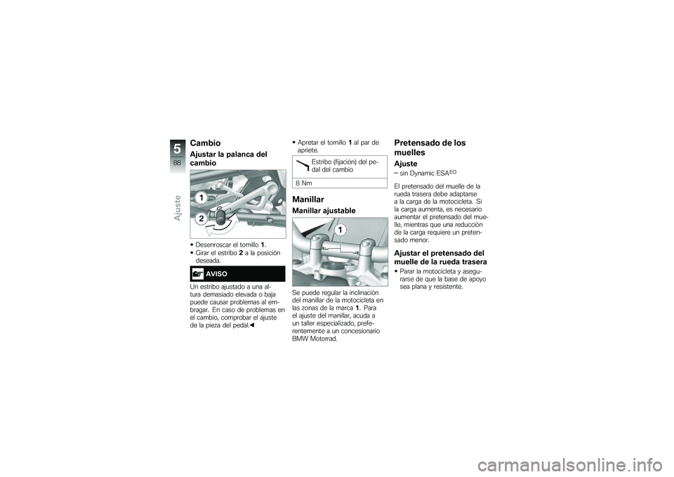 BMW MOTORRAD R 1200 GS ADVENTURE 2016  Manual de instrucciones (in Spanish) �)�	��2��\b
�\f�&����	� ��	 �=�	��	��
�	 ���
�
�	��2��\b
�!�����	�����	 �� ���	�������
�P��	��	 �� ����	����!� �� �������&���������
�\f�"�