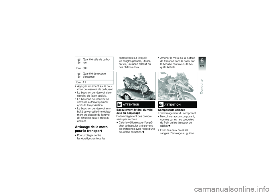 BMW MOTORRAD R 1200 GS ADVENTURE 2017  Livret de bord (in French) �[�����\f��\b ���\f��	 ��	 �
���"������
�8��� �3�- �
�[�����\f��\b ��	 ��\b��	���	���	���	��
�	
�8��� �/ �
�5����#�	� �����	��	�� ��� ��	 �"���