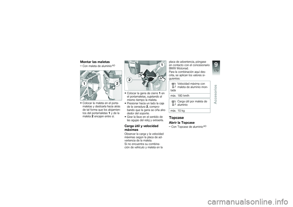 BMW MOTORRAD R 1200 GS ADVENTURE 2017  Manual de instrucciones (in Spanish) �
�\b���	� ��	� ��	����	�
�8�� �
����� �� ���
�
�����+�A
�8������	 �� �
����� �� �� ���	����
������ � ������ ��	�� ����� ���	�#���