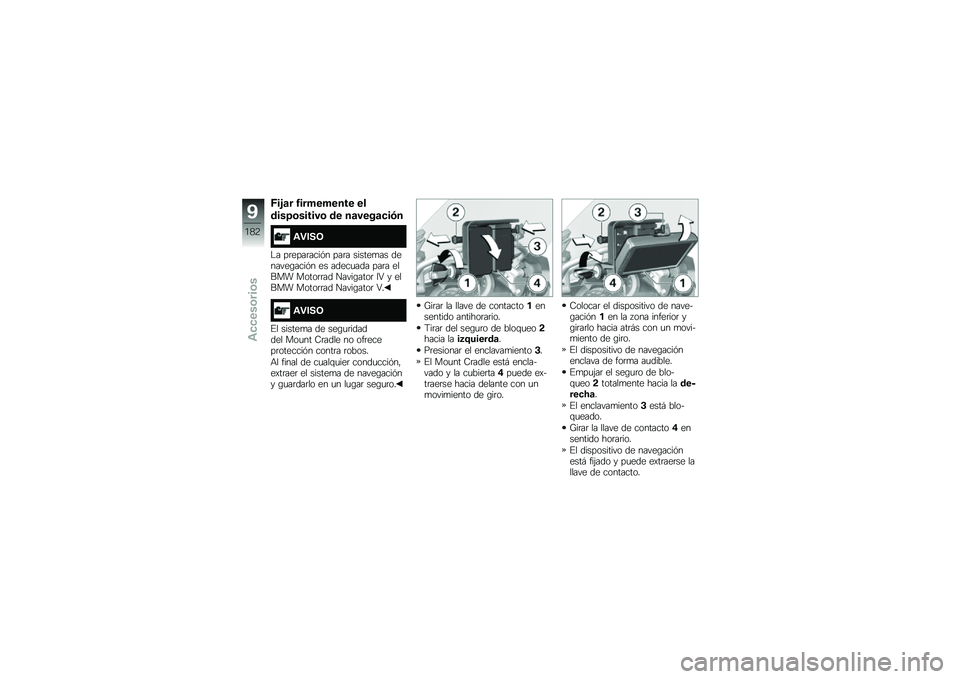 BMW MOTORRAD R 1200 GS ADVENTURE 2017  Manual de instrucciones (in Spanish) �E��&�	� �1��������� ��
����=�\b������\b �� ��	����	�
��)�
�\f�"���7
�$� ��	����	����&� ���	� ������
�� �������\b����&� �� �����
���