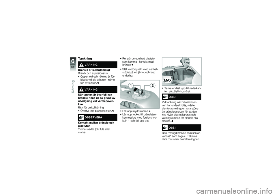 BMW MOTORRAD R 1200 GS ADVENTURE 2017  Instruktionsbok (in Swedish) �1�����
�� 
��"�:�;��;�<
�������
 �� ���\f�\f���\f�����
� �\f
���\b��
� �\f�� ��<�%��\f�
��\f��
���
�
�0�%�%�� ���
 �\f�� ������� �� �����"�$��
