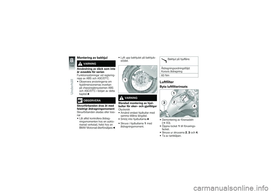 BMW MOTORRAD R 1200 GS ADVENTURE 2017  Instruktionsbok (in Swedish) ��\b��\f�
��
��  ��# �����2��
��"�:�;��;�<
�"��#�����
��  ��# ���� ��\b�	 �
��\f�
�� ��#��
��� ��� ��
��
�
�
�2������\f��
�
��������\b� ���
 ��