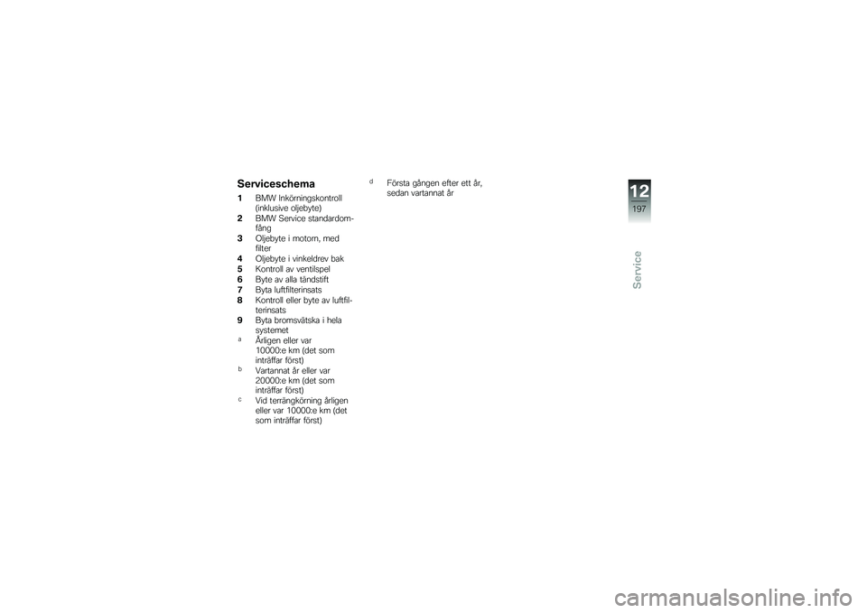 BMW MOTORRAD R 1200 GS ADVENTURE 2017  Instruktionsbok (in Swedish) �5�
��#�
��
����
�	�
�!��� �&���������
��\f����\f���@������
��� �\f��$��"� ���A
���� �:������ �
��\b��
�\b��
�\f������
�+�(��$��"� �� � ��\f